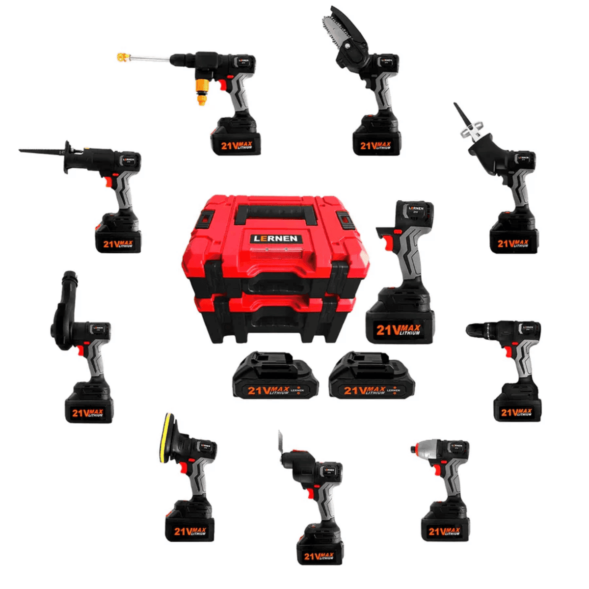 Taladro LERNEN 21v - COMBO 10 EN 1